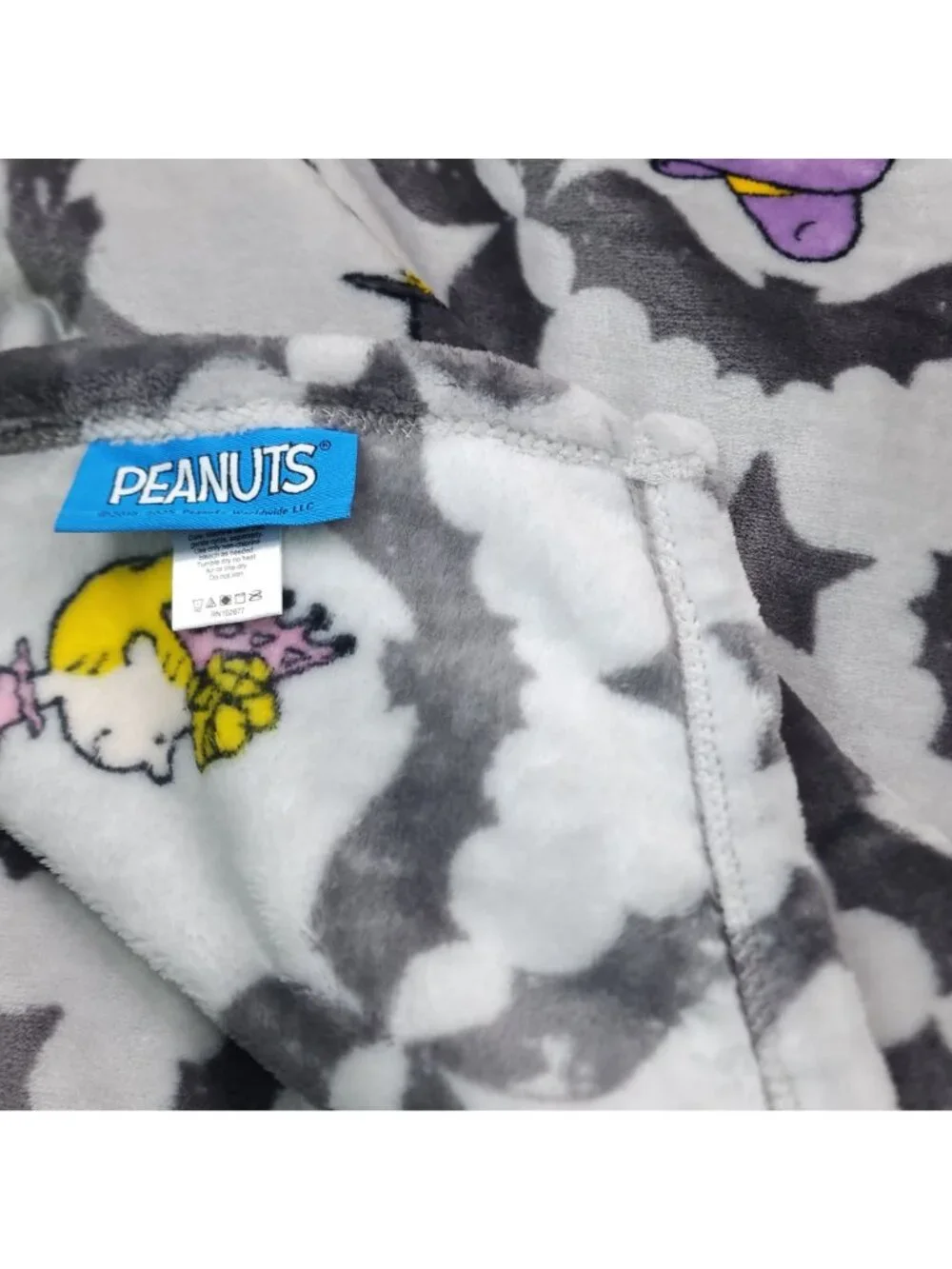 Peanuts VelvetLoft Throw Blanket 60